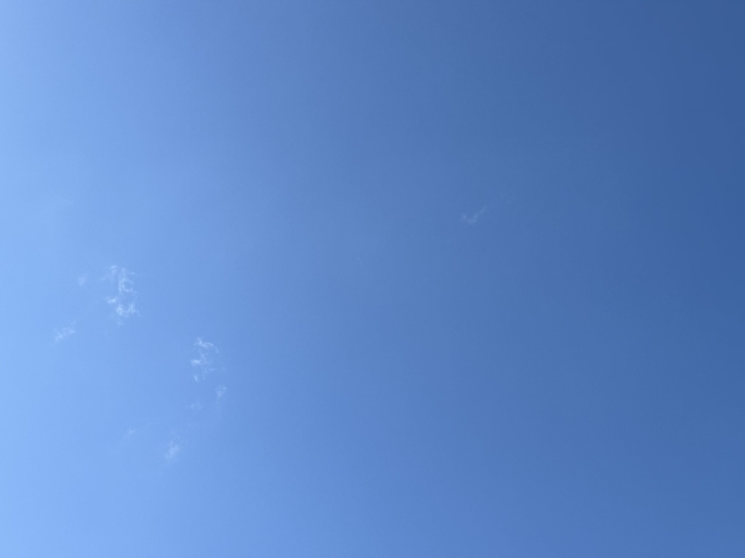 空　晴れ